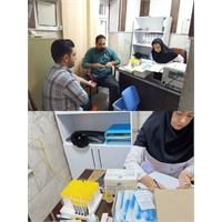 گزارش برگزاری آزمایش تیتر و آنتی‌بادی هپاتیت B در دانشکده دندانپزشکی