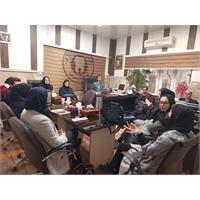 برگزاری جلسه شورای پژوهشی دانشکده