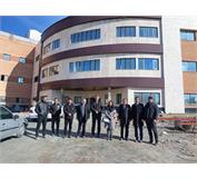 بازدید رئیس و مدیران دانشکده از دانشکده دندانپزشکی در حال تأسیس