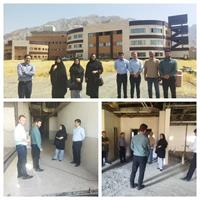 بازدید رئیس دانشکده دندانپزشکی از دانشکده در حال تأسیس در پردیس دانشگاه