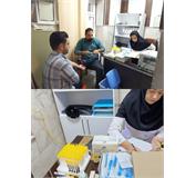 گزارش برگزاری آزمایش تیتر و آنتی‌بادی هپاتیت B در دانشکده دندانپزشکی