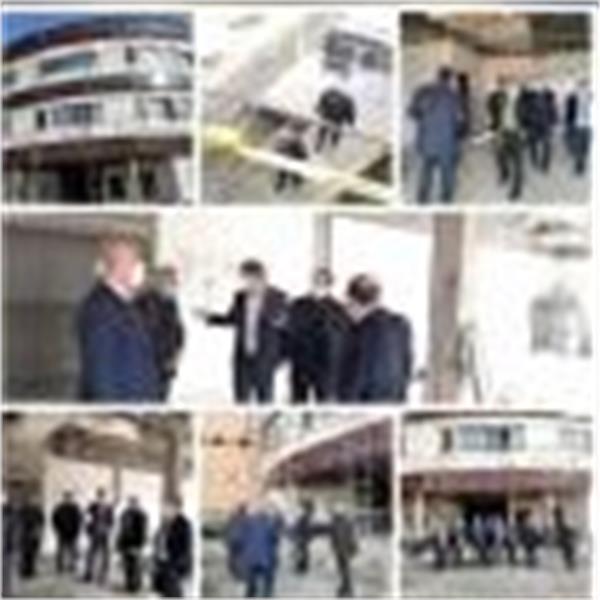 بازدید هیئت بورد جراحی فک و صورت از ساختمان در حال ساخت دانشکده ی دندانپزشکی کرمانشاه