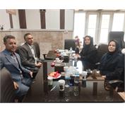 جلسه مدیریت کل کتابخانه مرکزی دانشگاه علوم پزشکی کرمانشاه