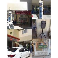 فضا سازی دانشکده به مناسبت فرارسیدن ایام محرم و صفر